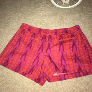 Pink and orange designed Gap shorts